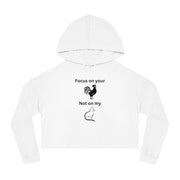 Focus On... - Women’s Cropped Hooded Sweatshirt