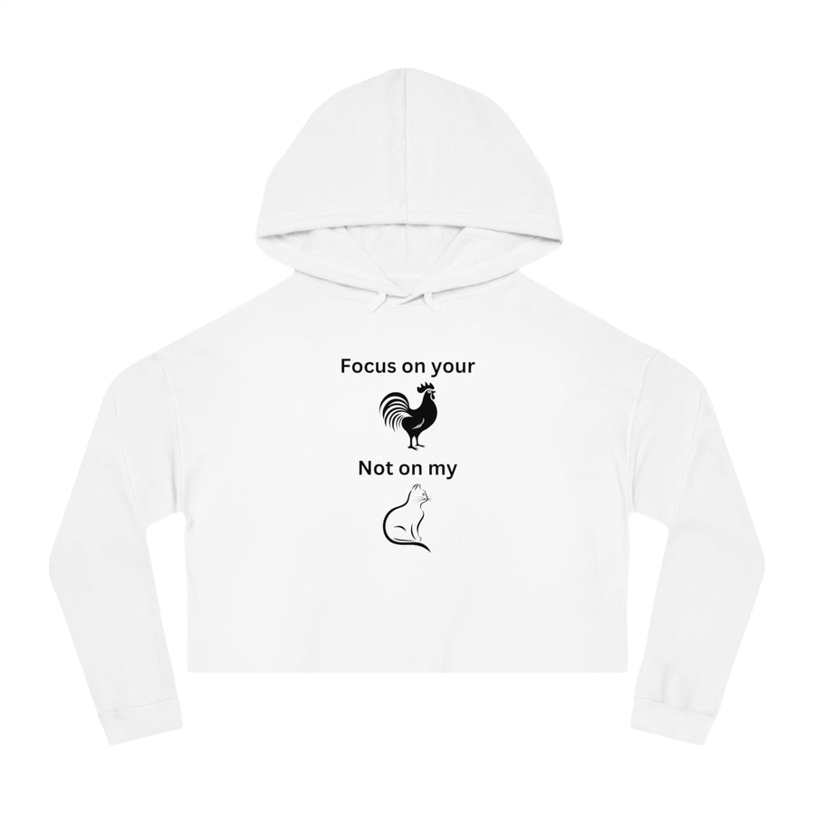 Focus On... - Women’s Cropped Hooded Sweatshirt