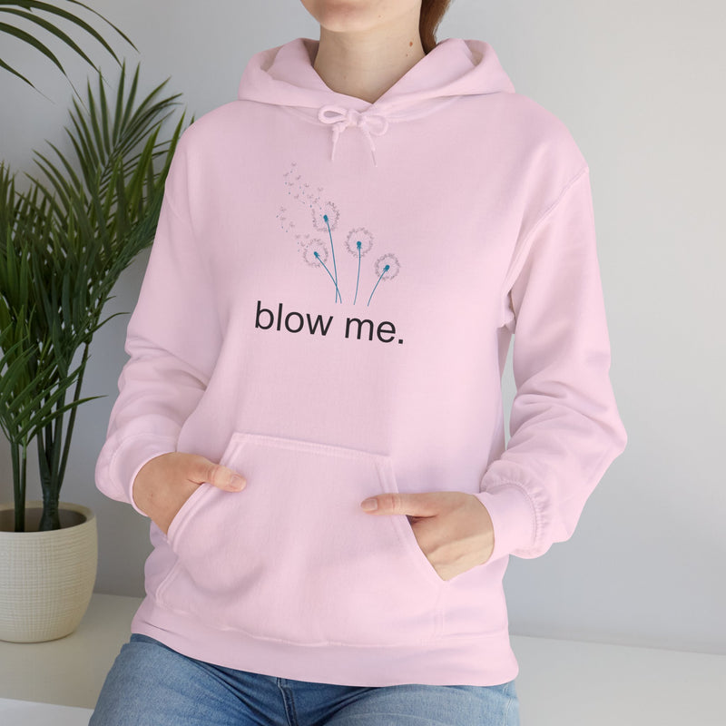 Hoodie — 'blow me' Dandelion Graphic Hooded Sweatshirt