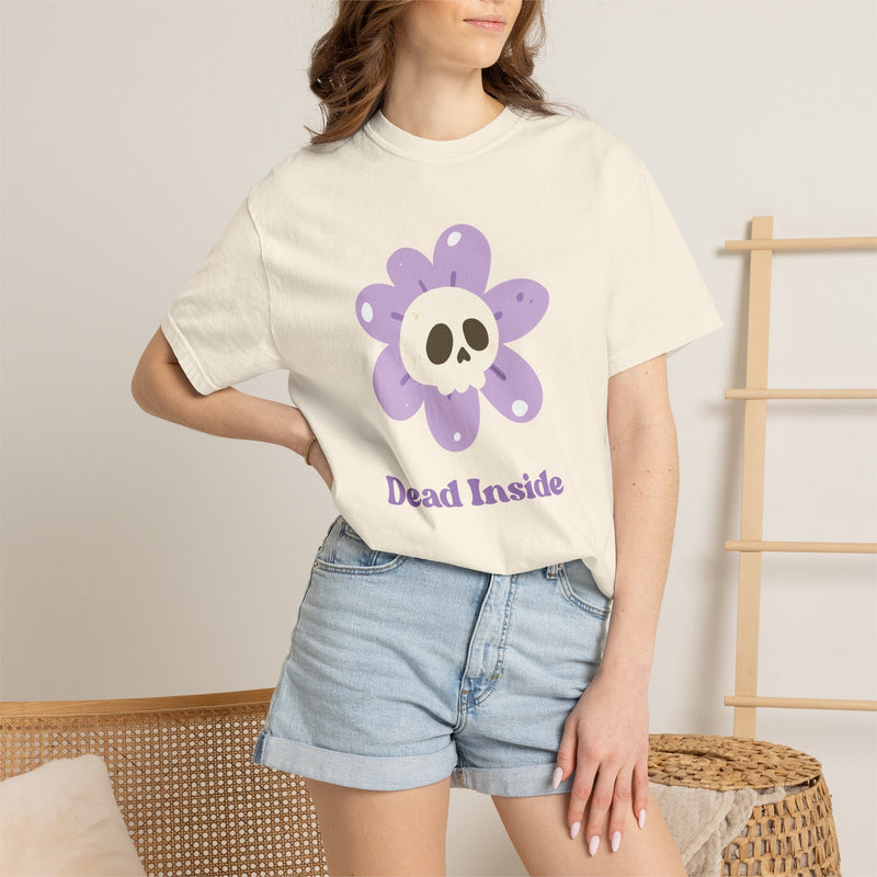 'Dead Inside' Comfort Colors Unisex Garment-Dyed T-shirt
