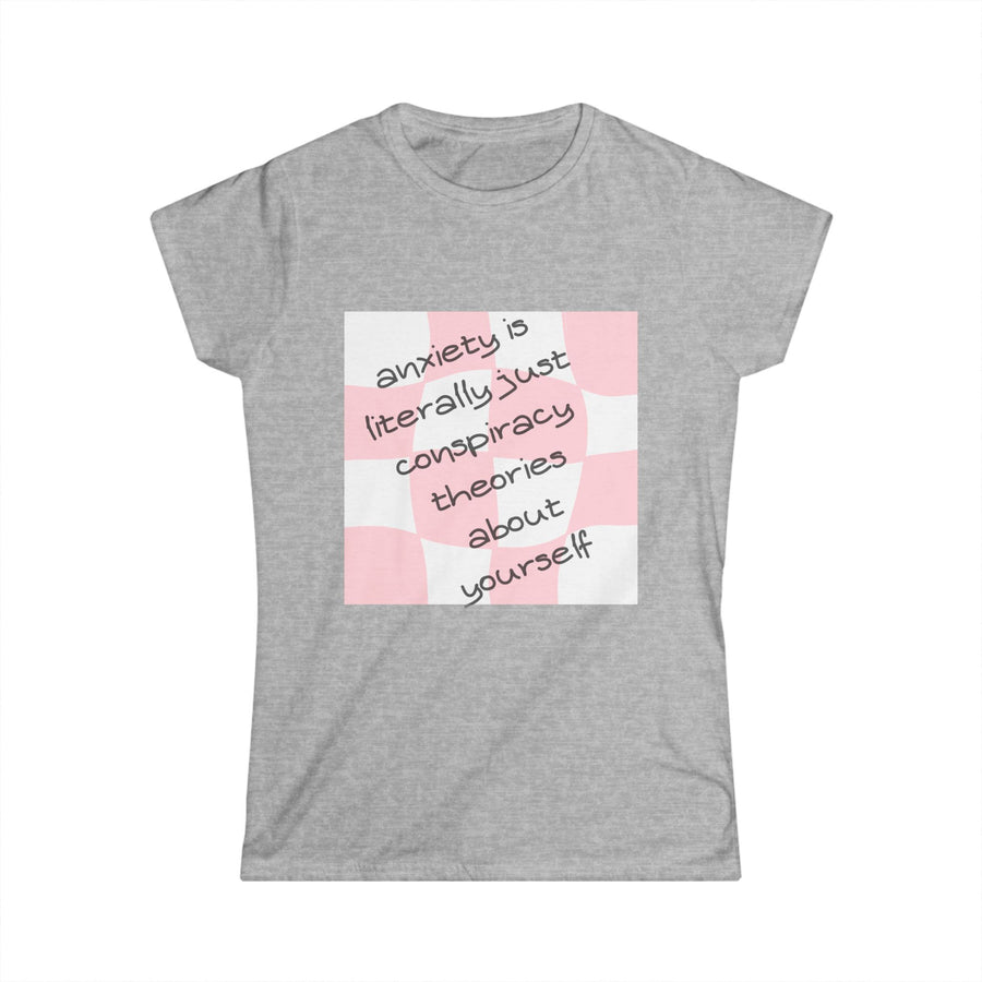 Anxiety is... - Women's Softstyle Tee