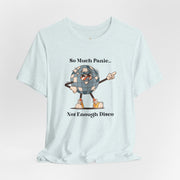 Retro Disco Tee — "So Much Panic... Not Enough Disco" Graphic T-Shirt