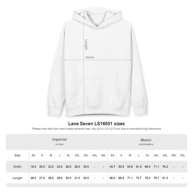 Wonderland Urban Heavyweight Graphic Hoodie "I Knew Who I Was This Morning"