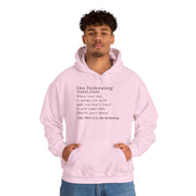 Graphic Hoodie — Minimalist 'the fuckening' Definition Hooded Sweatshirt