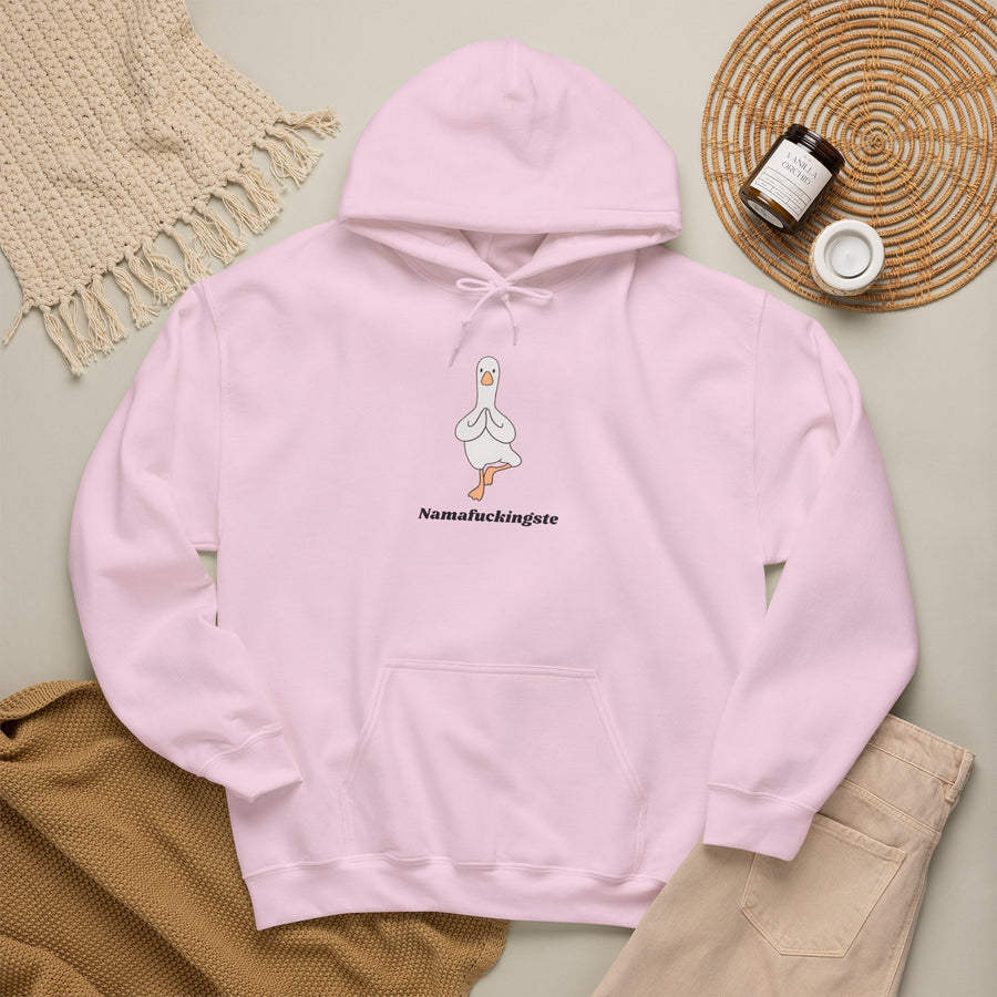 Yoga Goose Hoodie — Namafuckingste Graphic Hooded Sweatshirt