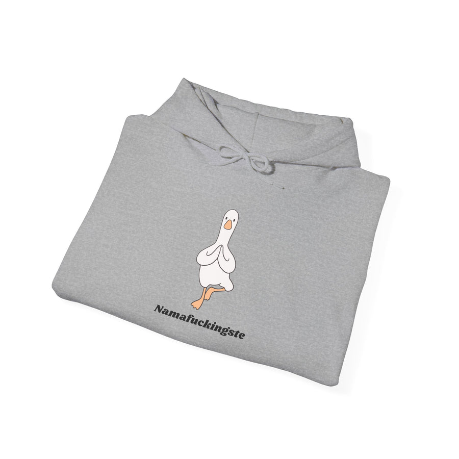 Yoga Goose Hoodie — Namafuckingste Graphic Hooded Sweatshirt