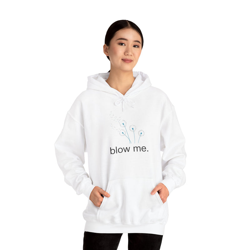 Hoodie — 'blow me' Dandelion Graphic Hooded Sweatshirt