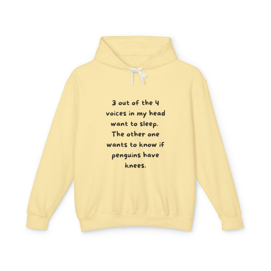 Voices - Unisex Lightweight Hooded Sweatshirt