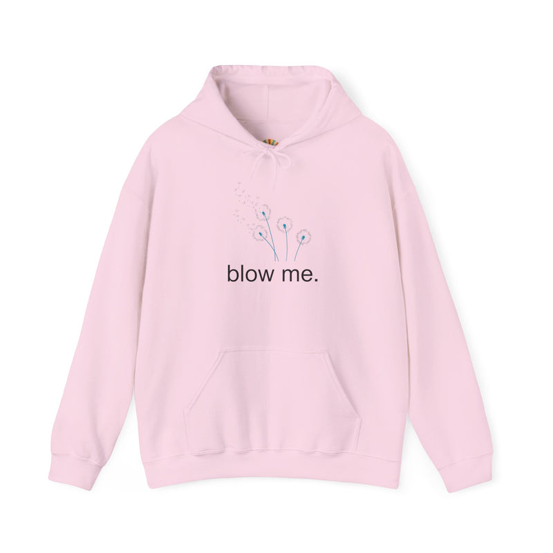 Hoodie — 'blow me' Dandelion Graphic Hooded Sweatshirt