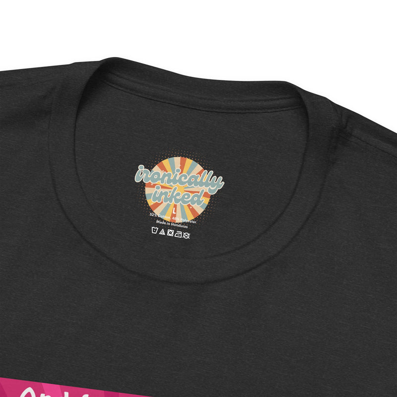 Pop Art Megaphone Tee — “...and for my next trick I will confuse emotional unavailability for chemistry” Graphic T-Shirt