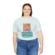 Pop Art Graphic Tee — “Why Does Drunk Me Always Have More Money Than Sober Me?” T-Shirt