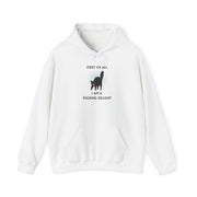 Sassy Cat Hoodie — "...I Am A Fucking Delight!" Graphic Hooded Sweatshirt