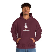 Yoga Goose Hoodie — Namafuckingste Graphic Hooded Sweatshirt