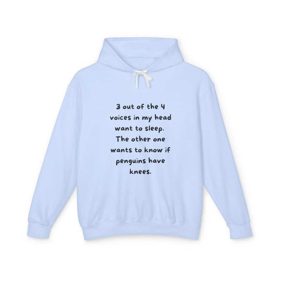 Voices - Unisex Lightweight Hooded Sweatshirt