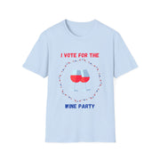 Wine Party - Unisex Softstyle T-Shirt