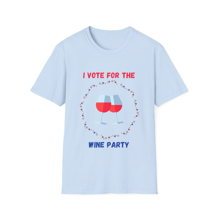 Wine Party - Unisex Softstyle T-Shirt