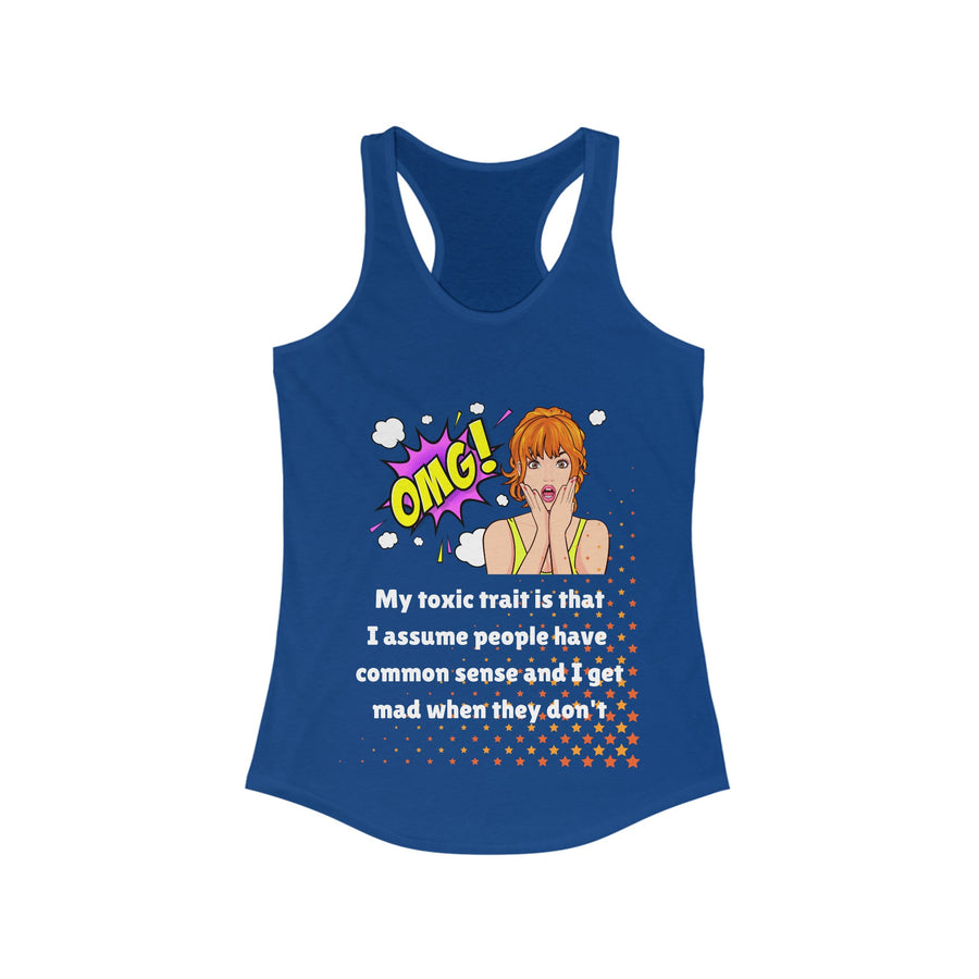 Toxic Trait - Women's Ideal Racerback Tank