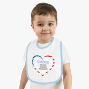 Unwanted Presidencies - Baby Contrast Trim Jersey Bib