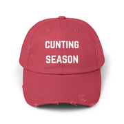 "Cunting Season" Distressed Cap