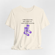 Graphic Tee - "Grippy Socks Vacation" Mental Health Awareness T-Shirt
