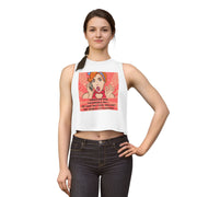 Crop Top - Retro Pop Art "I Understand Being A Responsible Adult..." Graphic Tank