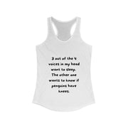 Voices - Women's Ideal Racerback Tank