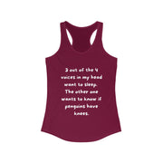 Voices - Women's Ideal Racerback Tank