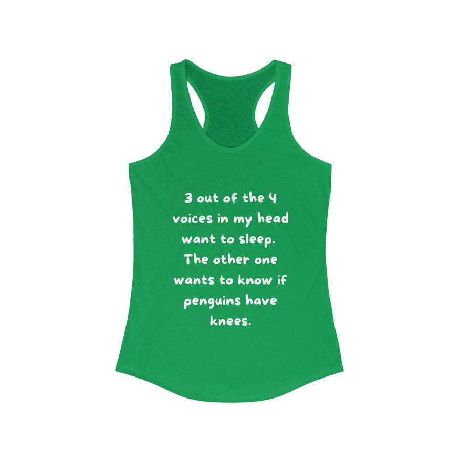 Voices - Women's Ideal Racerback Tank