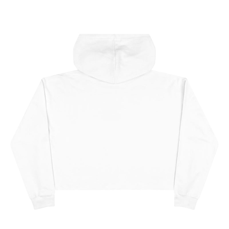 Cropped Hoodie — "...Don't Be a Cunt." Minimalist Slogan Crop Hooded Sweatshirt