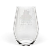 Stemless Wine Glass – Zero Ducks To Give Rubber Duckie