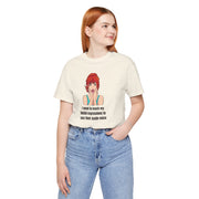 Pop Art Tee – "I Need to Teach My Facial Expressions to Use Their Inside Voice" Graphic T-Shirt