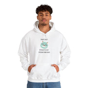 Graphic Hoodie — "I’m Not Crazy, My Reality Is Just Different From Yours" Wonderland Hooded Sweatshirt