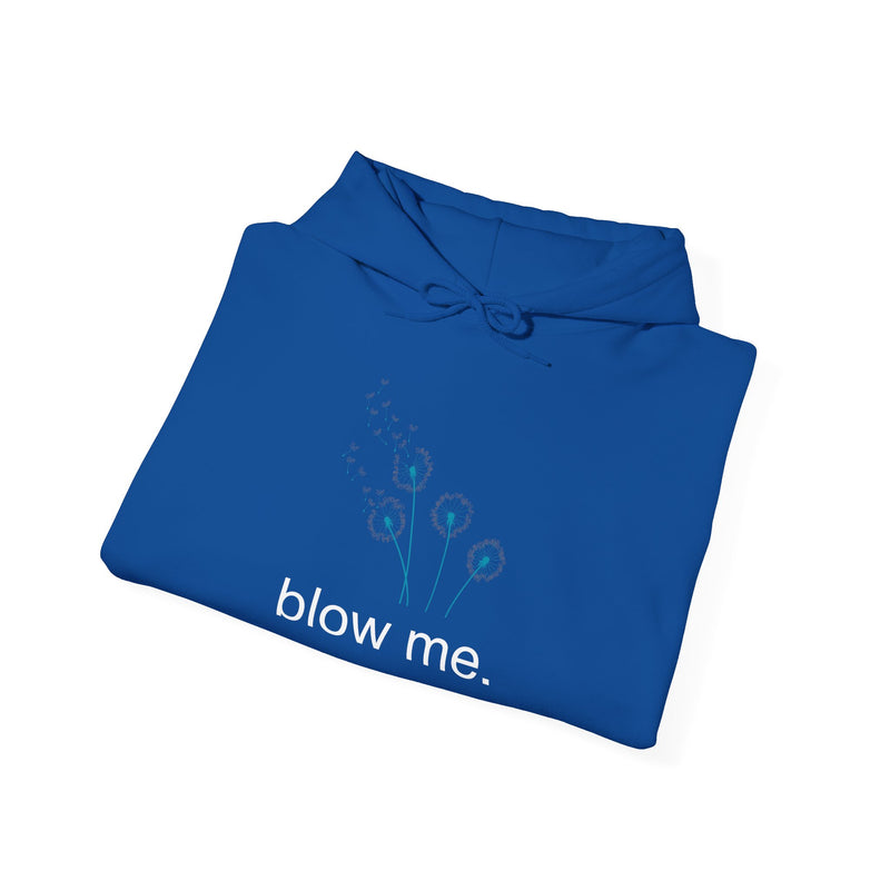 Hoodie — 'blow me' Dandelion Graphic Hooded Sweatshirt