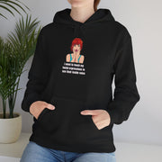 Pop Art Hoodie — 'Facial Expressions' Graphic Hooded Sweatshirt