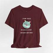 Graphic Tee — “I’m Not Crazy, My Reality Is Just Different From Yours” Wonderland T‑Shirt