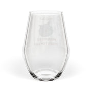 Wonderland Stemless Wine Glass – I'm Not Crazy, My Reality is Just Different From Yours