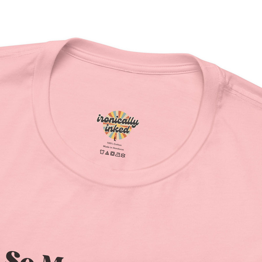 Retro Disco Tee — "So Much Panic... Not Enough Disco" Graphic T-Shirt