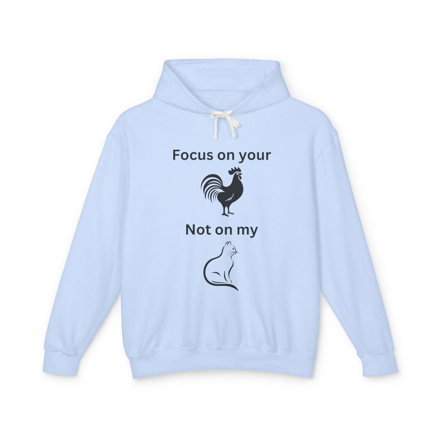 Focus On... - Unisex Lightweight Hooded Sweatshirt