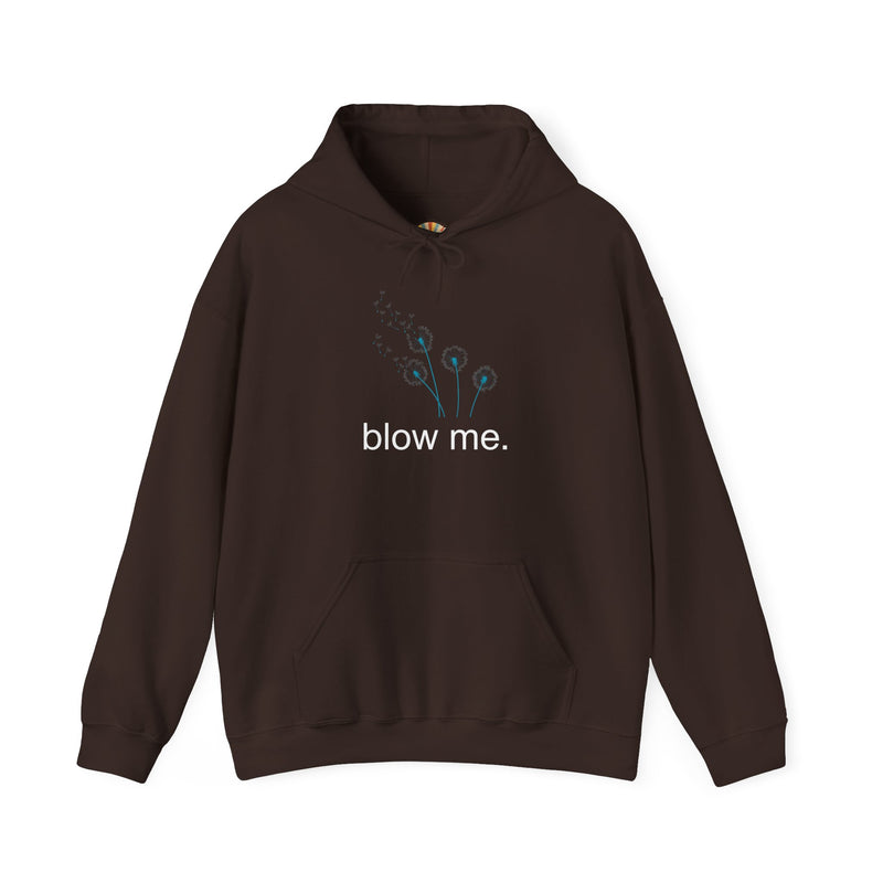 Hoodie — 'blow me' Dandelion Graphic Hooded Sweatshirt
