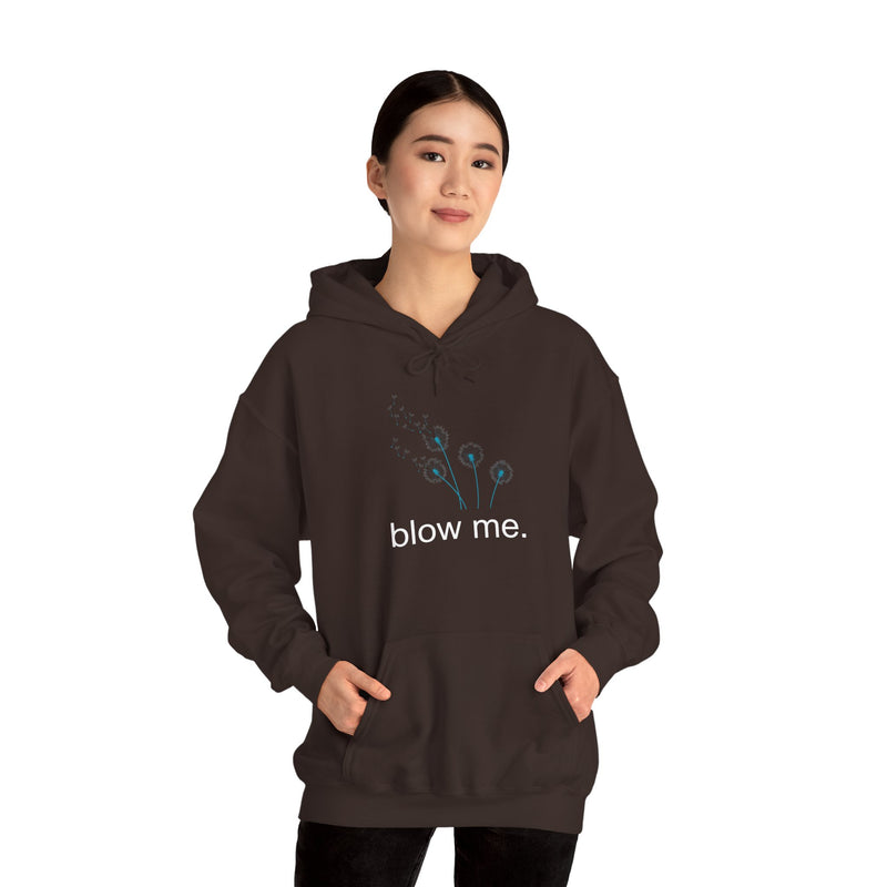 Hoodie — 'blow me' Dandelion Graphic Hooded Sweatshirt