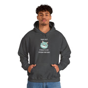 Graphic Hoodie — "I’m Not Crazy, My Reality Is Just Different From Yours" Wonderland Hooded Sweatshirt