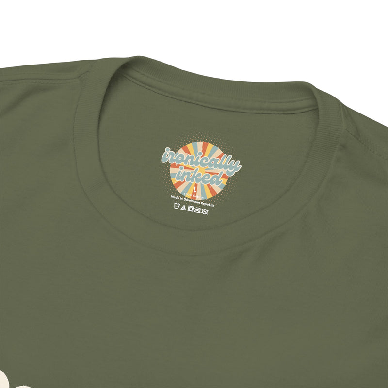Graphic Tee — "Dead Inside" Skull Flower Mental Health Awareness T-Shirt