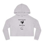 Focus On... - Women’s Cropped Hooded Sweatshirt