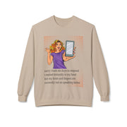 Message Delay - Unisex Midweight Softstyle Fleece Crewneck Sweatshirt