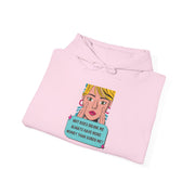 Pop Art Hoodie — Drunk Me Graphic Hooded Sweatshirt