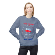 Wine Party - Unisex Midweight Softstyle Fleece Crewneck Sweatshirt