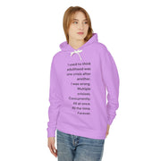 Adulthood - Unisex Lightweight Hooded Sweatshirt