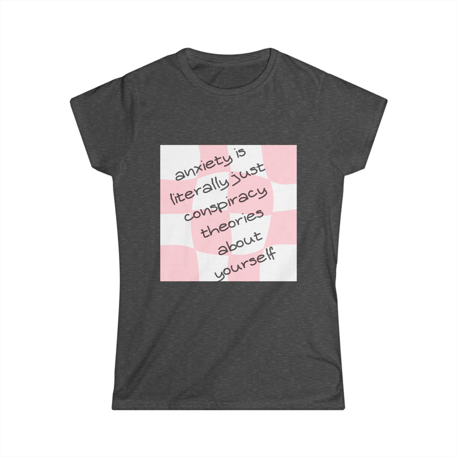 Anxiety is... - Women's Softstyle Tee