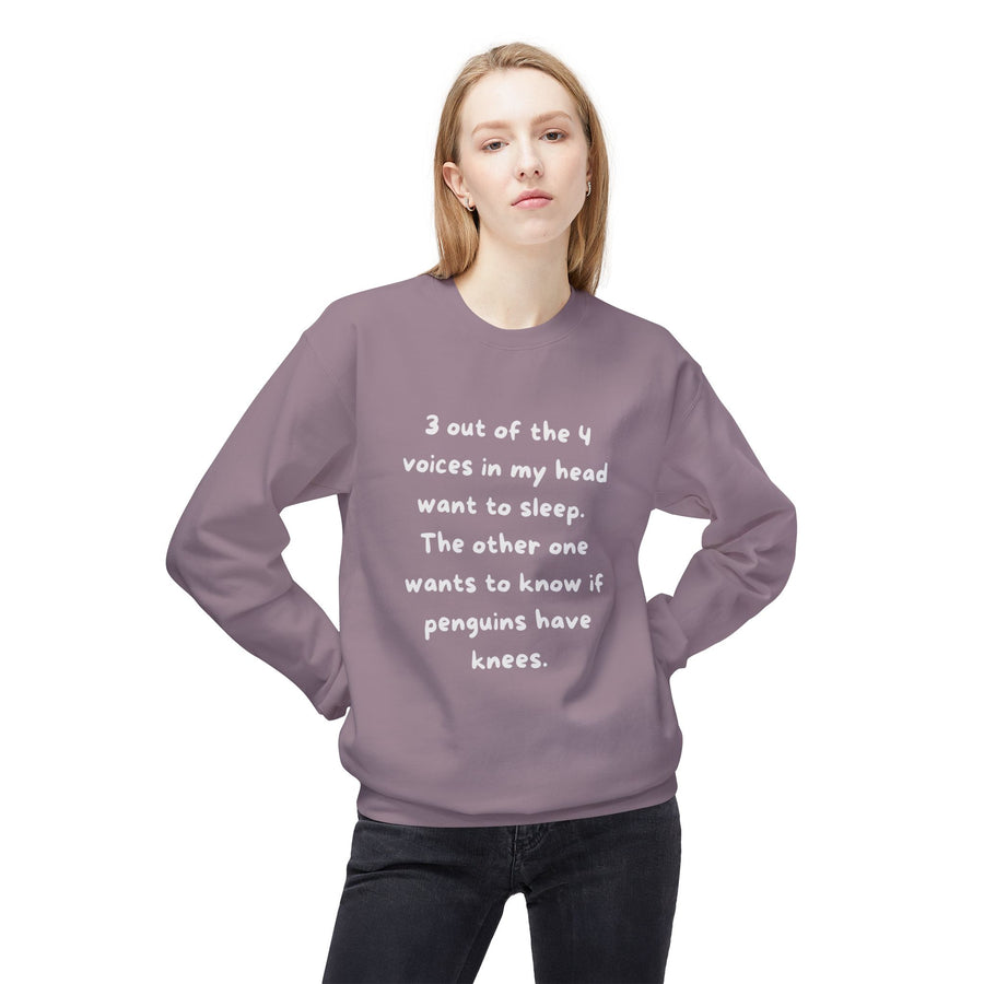 Voices - Unisex Midweight Softstyle Fleece Crewneck Sweatshirt