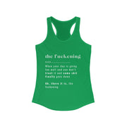 The Fuckening - Moms Say Bad Words - Women's Ideal Racerback Tank